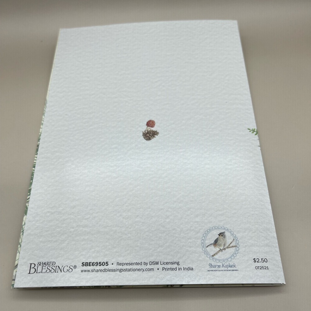 Squirrel Mushroom Birthday Greeting Card, New, For Bundles Only ๐๐ฟ๏ธ - Picture 4 of 7